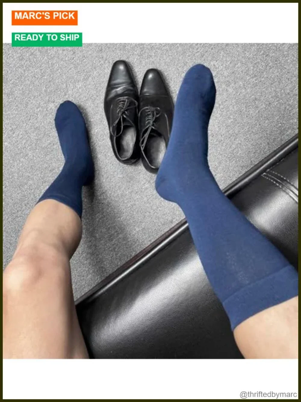 Dress Socks 5 Pairs Cotton Calf Formal Business Breathable